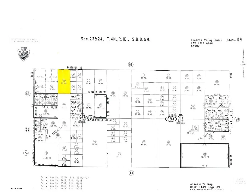 0 0, Lucerne Valley, CA — listing photo 1