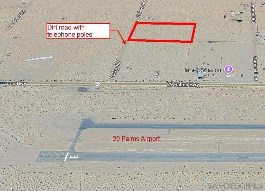 Colaw Rd., Twentynine Palms, CA — listing photo 1