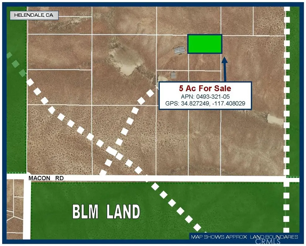 0 5 Ac Near Macon Rd, Helendale, CA — listing photo 1