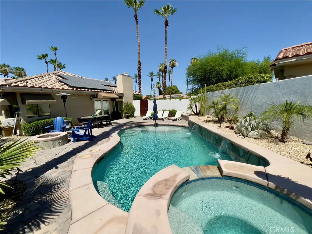 Residential Lease for rent at 44451 Kings Canyon Lane, Palm Desert, Riverside County, CA featuring 3 beds and 3 baths