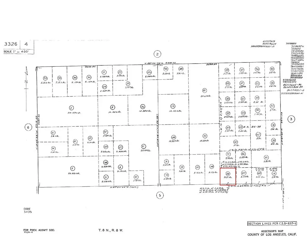 0 Vac/Vic Avenue B8/250 Ste, Hi Vista, CA — listing photo 1