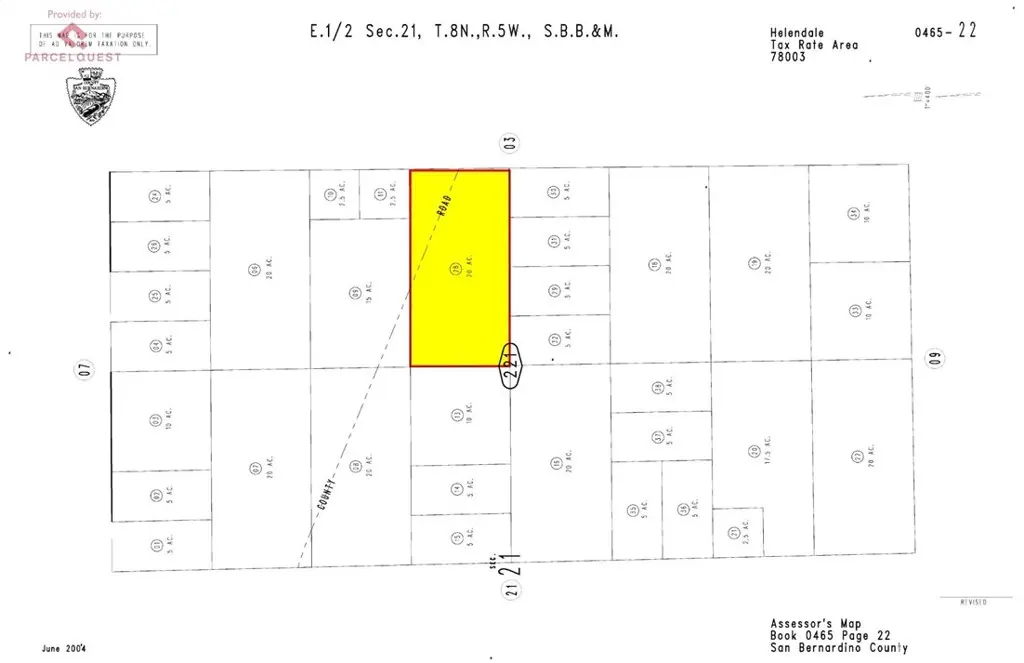 0 Buckthorne Canyon, Helendale, CA — listing photo 1