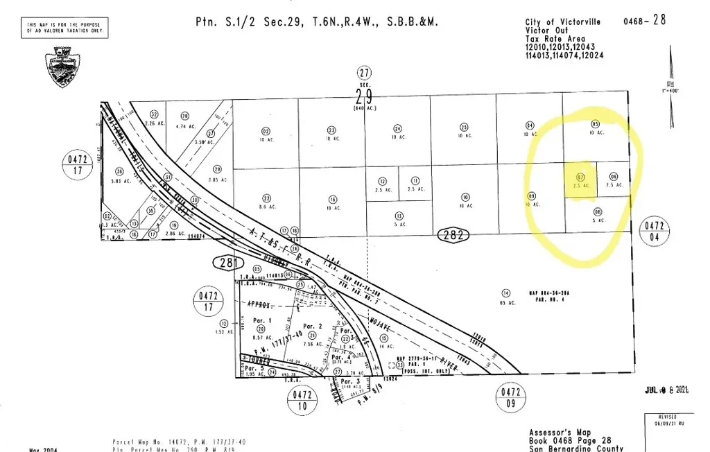 0 Off National Trails, Oro Grande, CA — listing photo 1