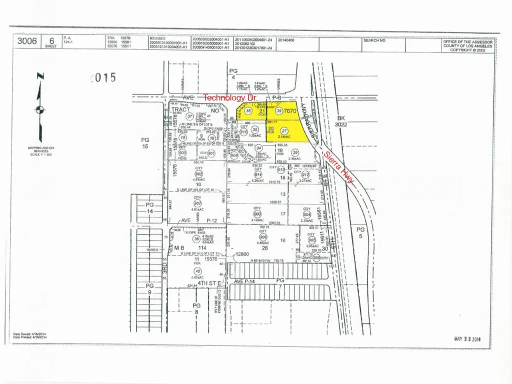0 Sierra Hwy/P8 Avenue, Palmdale, CA — listing photo 1