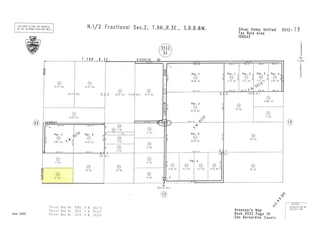 0 Twin Lake Drive and Harvard Road, Newberry Springs, CA — listing photo 1