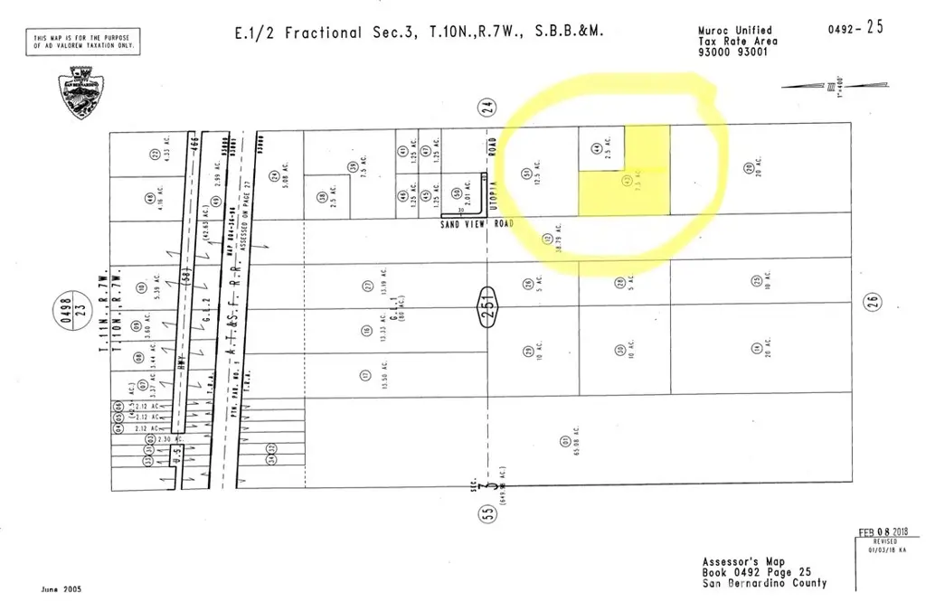 0 So. Pipeline Rd #4, Boron, CA — listing photo 1