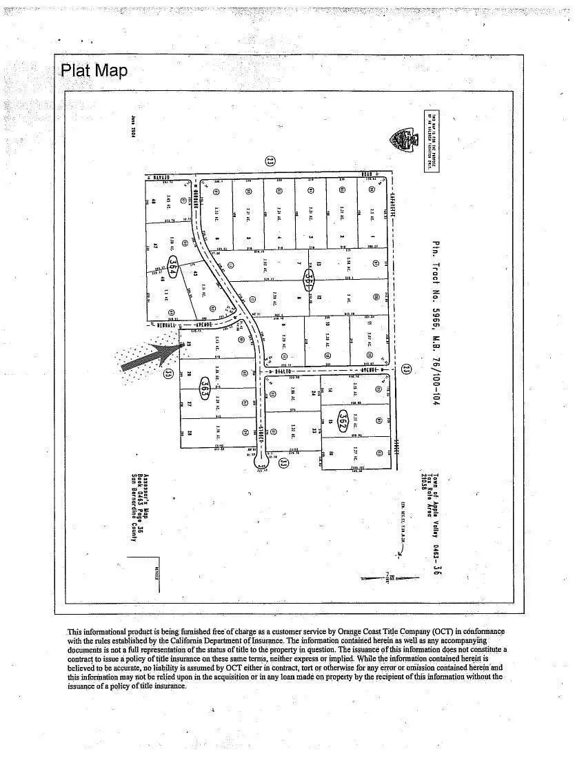 0 Burbank, Apple Valley, CA — listing photo 1