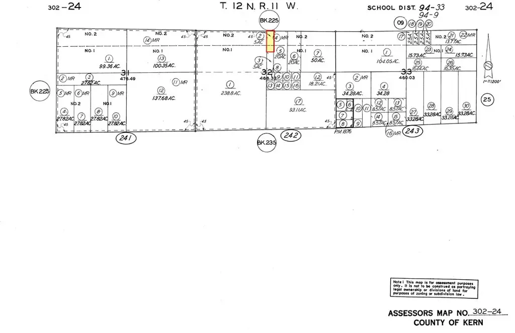 36 Street North of Rosewood Blvd East Hwy. 58, Mojave, CA — listing photo 1