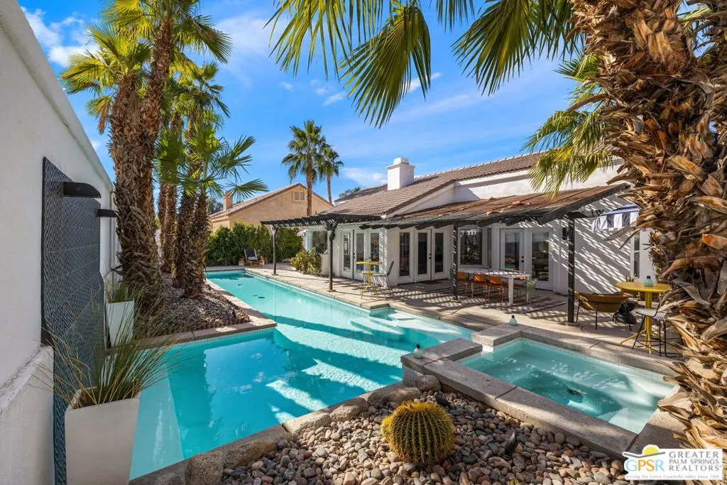 Residential Lease for rent at 45420 Desert Fox Drive, La Quinta, Riverside County, CA featuring 3 beds and 3 baths