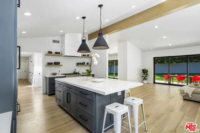 Residential Lease for rent at 935 N Kenter Avenue, Los Angeles, Los Angeles County, CA featuring 3 beds and 3 baths