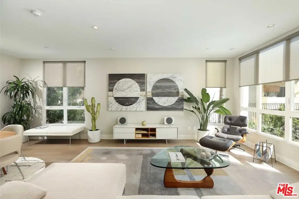 Townhouse for sale at 1400 N Fuller Avenue 19, Los Angeles, CA featuring 2 beds and 3 baths