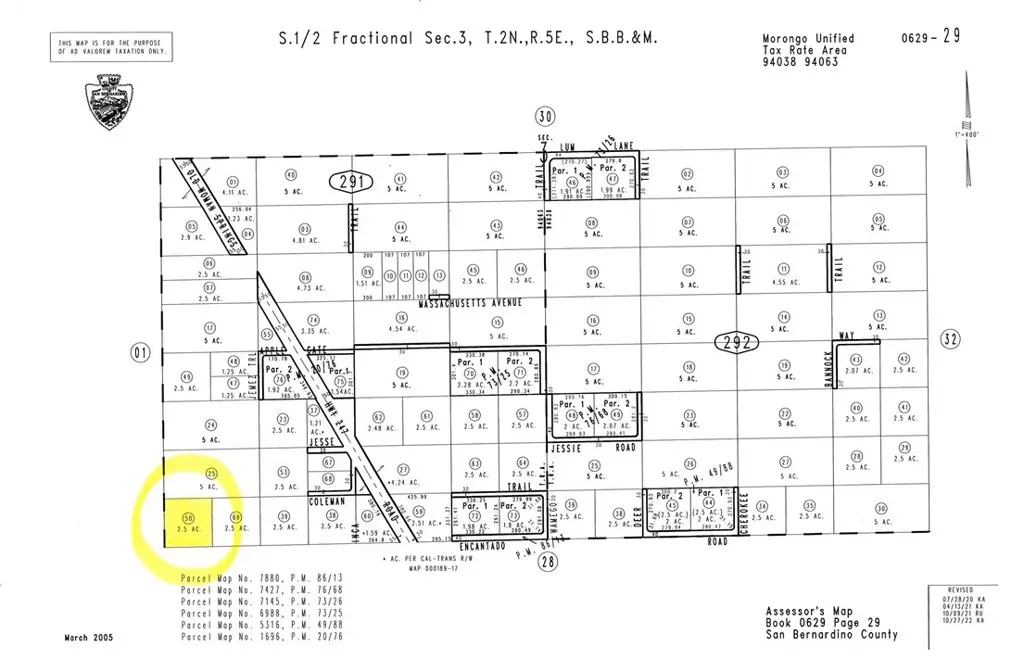 0 Escantado Rd, Landers, CA — listing photo 1