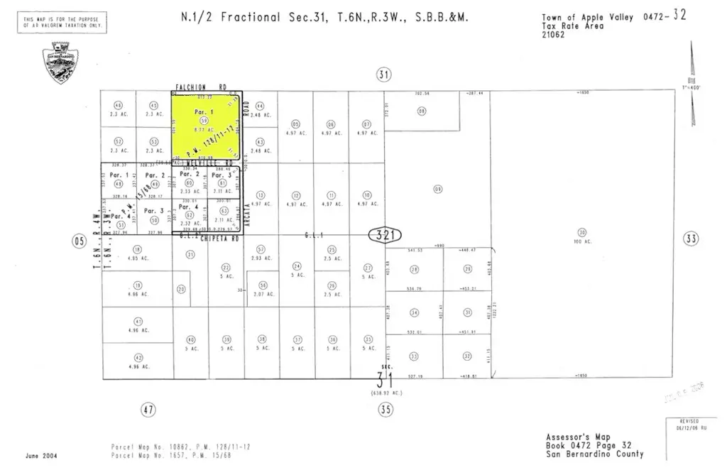 0 Arcata Road, Apple Valley, CA — listing photo 1