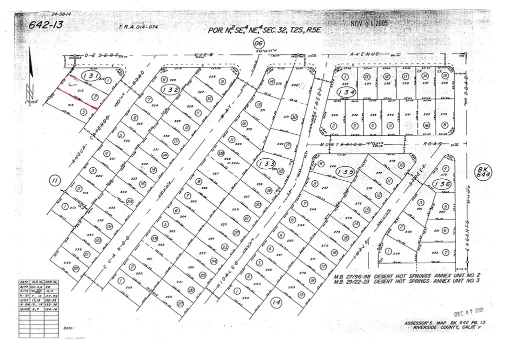 0 Agua Cayendo Rd, Desert Hot Springs, CA — listing photo 1