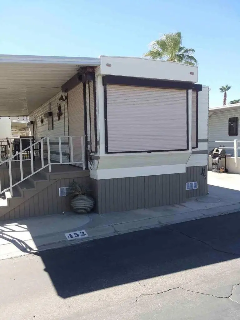 Manufactured In Park for sale at 84250 Indio Springs Dr 452, Indio, CA featuring 1 bed and 1 bath