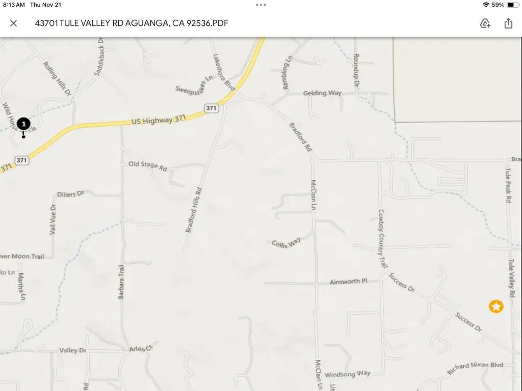 43701 Tule Valley Road, Aguanga, CA — listing photo 1