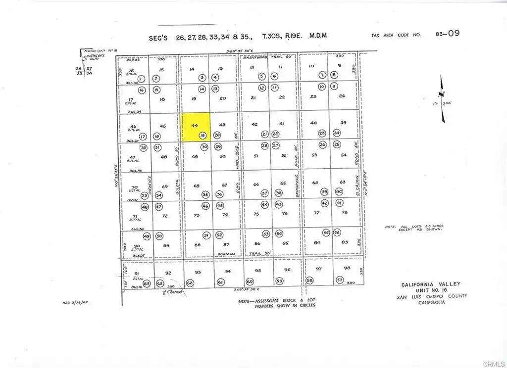 0 Goleta, California Valley, CA — listing photo 1