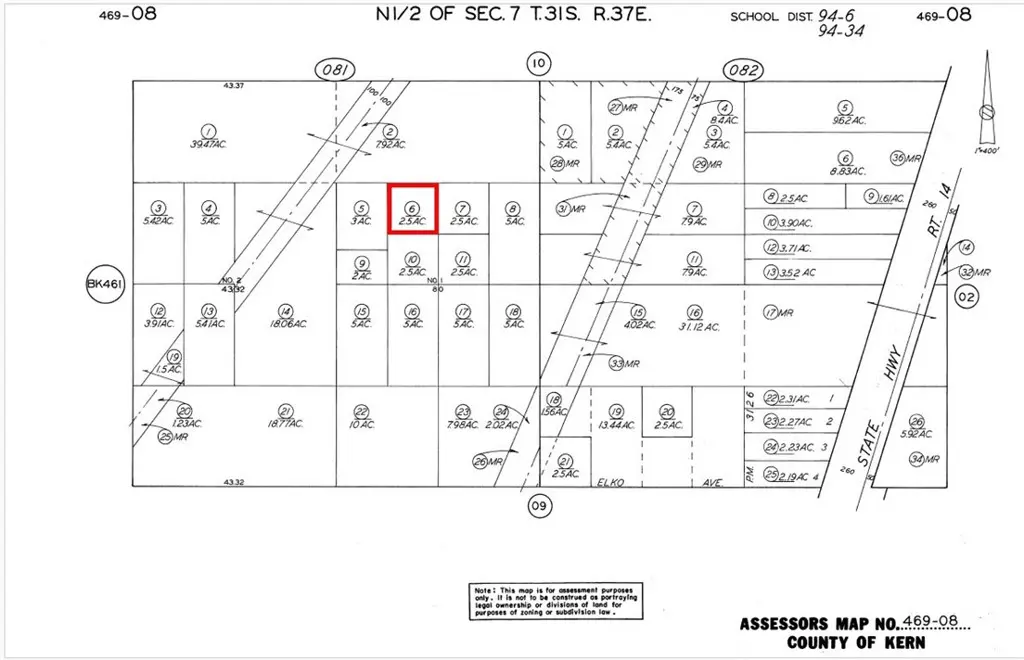 0 W Midland Trail, Mojave, CA — listing photo 1