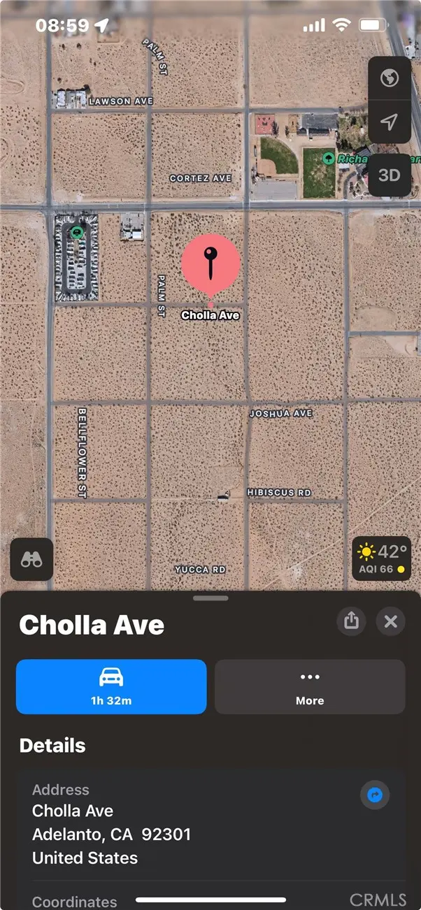 0 Cholla Avenue, Adelanto, CA — listing photo 1
