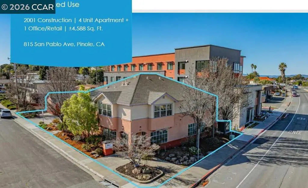 Residential Income for sale at 815 San Pablo Ave, Pinole, CA