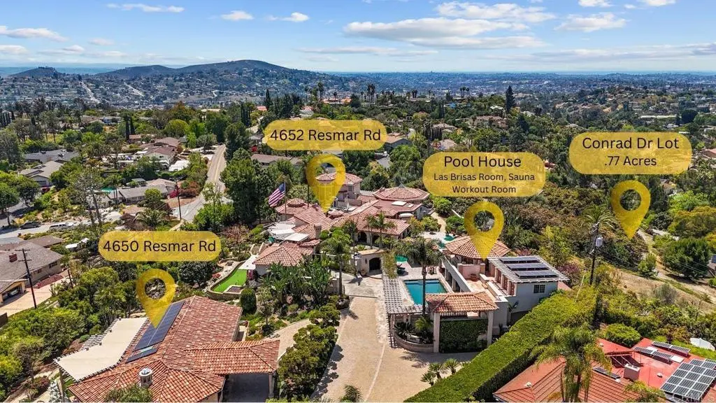Single Family Residence for sale at 4652 Resmar Road, La Mesa, CA featuring 10 beds and 10 baths
