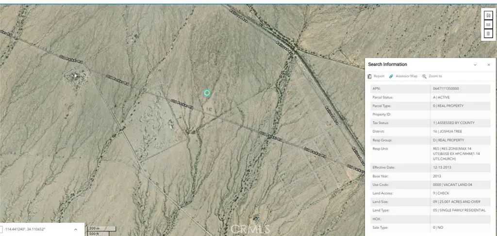 0 Old Parker Rd, Vidal, CA — listing photo 1