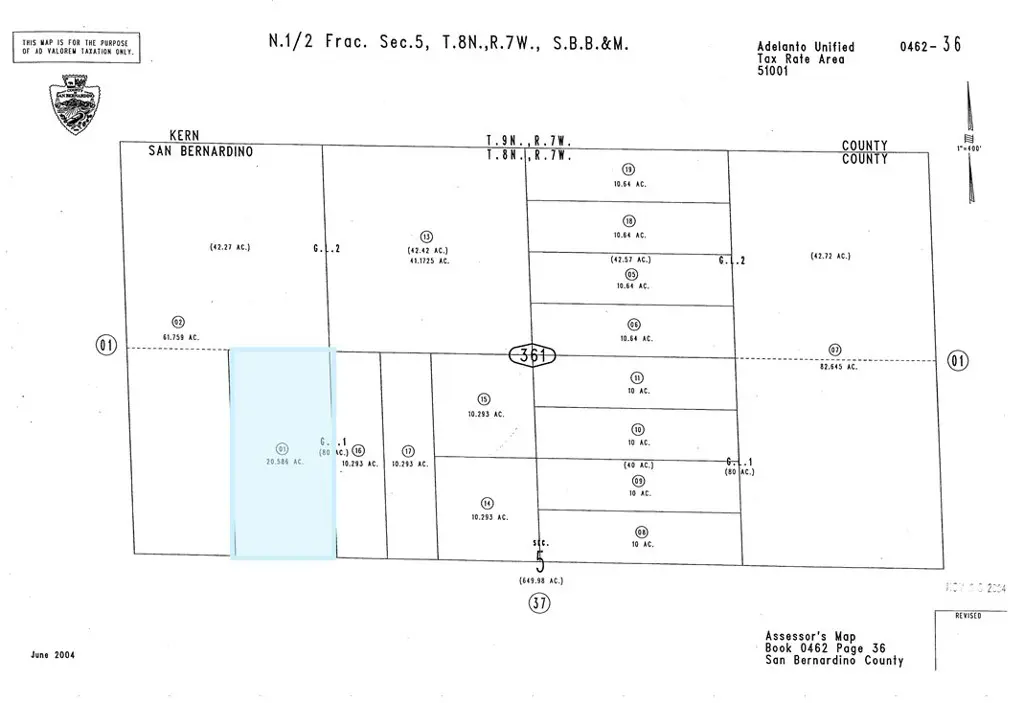 0 West of Hwy 395 #2, Adelanto, CA — listing photo 1