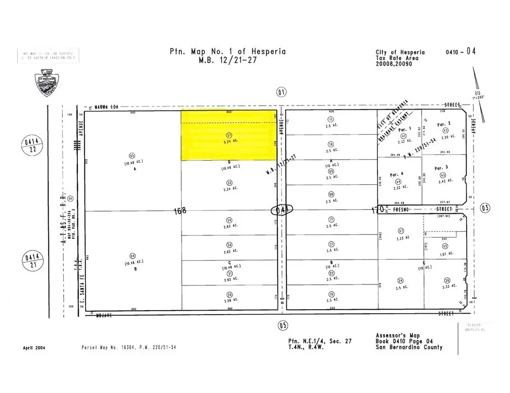 0 C Ave & Mauna Loa St., Hesperia, CA — listing photo 1