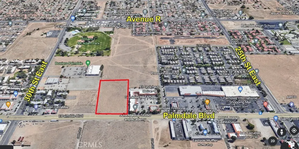 0 E Palmdale Boulevard, Palmdale, CA — listing photo 1