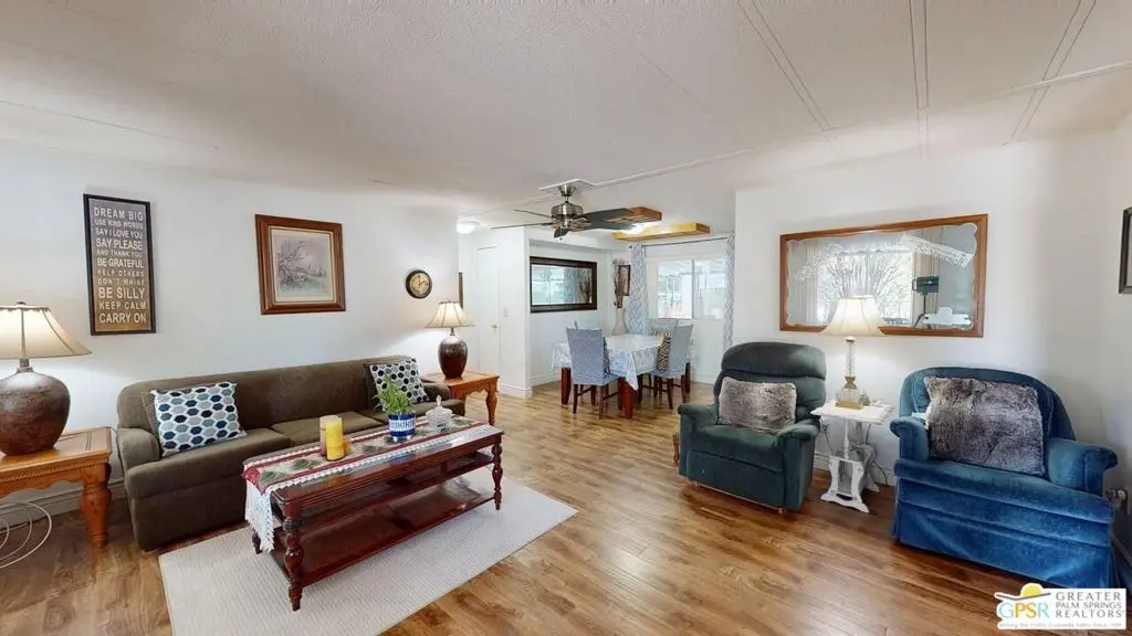 Manufactured In Park for sale at 18555 Roberts Road 59, Desert Hot Springs, CA featuring 2 beds and 2 baths