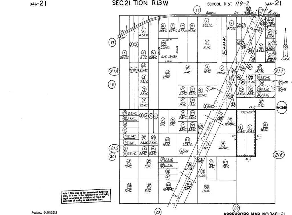 0 APN:346-215-19, Mojave, CA — listing photo 1