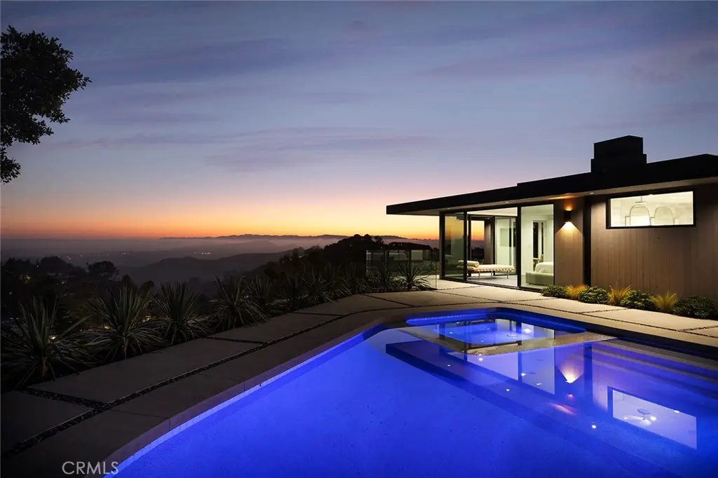 Residential Lease for rent at 9015 Alto Cedro Drive, Beverly Hills, Los Angeles County, CA featuring 4 beds and 5 baths
