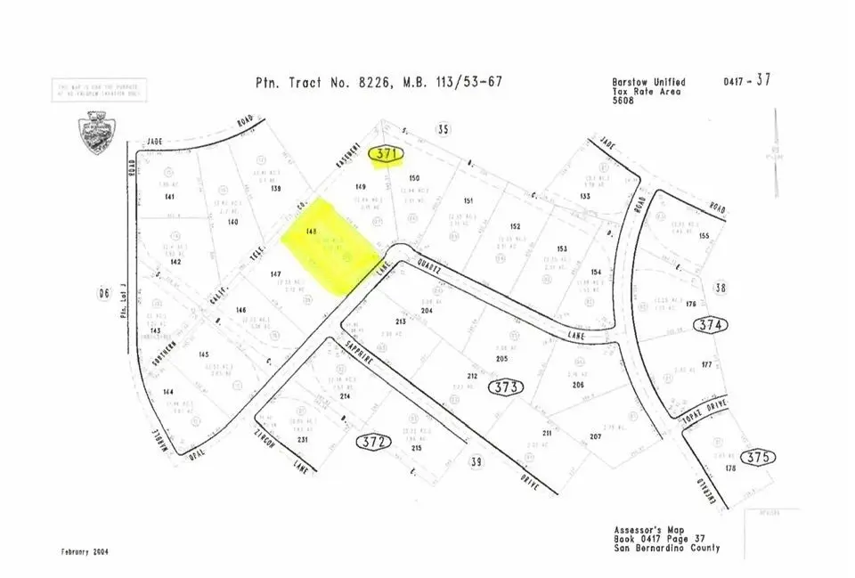 0 APN 041737108, Barstow, CA — listing photo 1