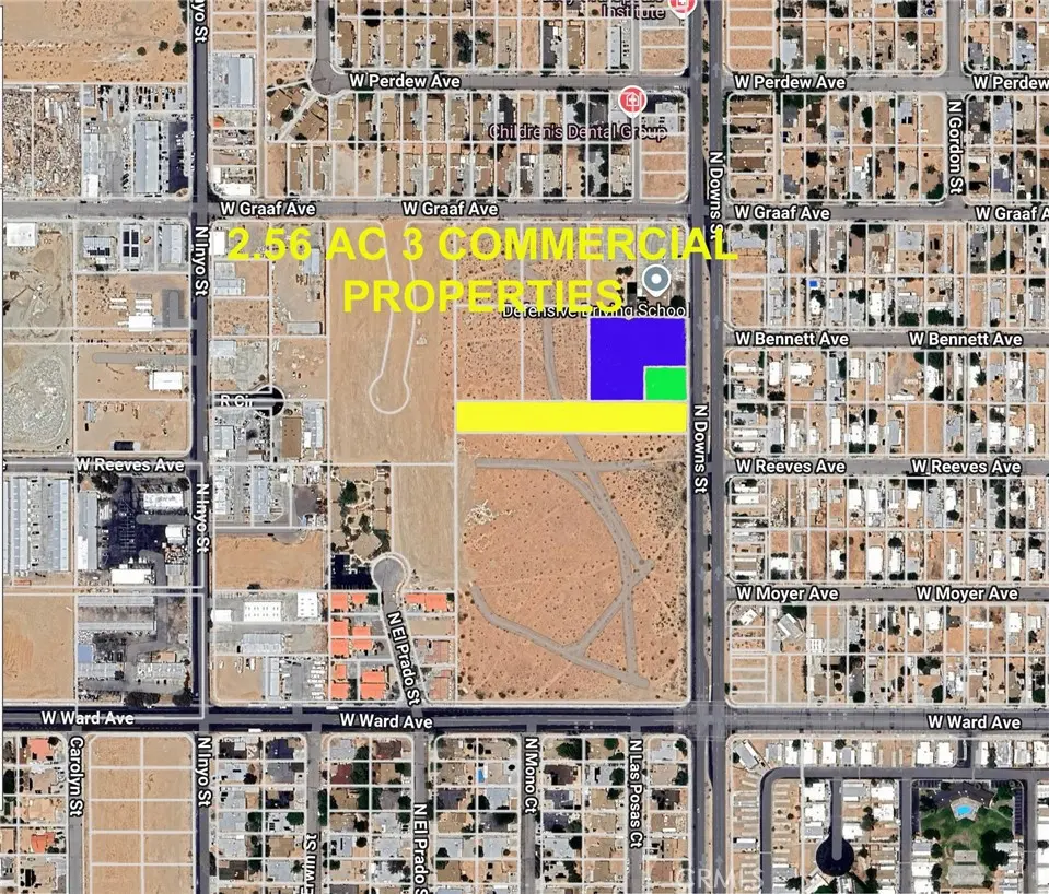 0 3 Commercial Properties N. Downs Street, Ridgecrest, CA — listing photo 1