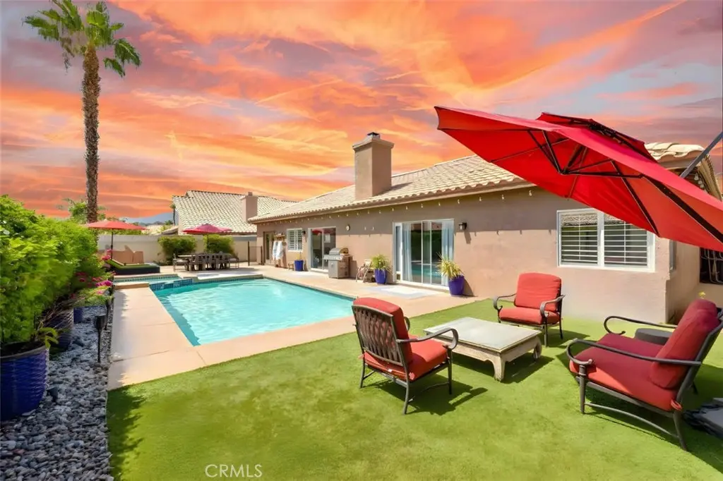 Residential Lease for rent at 43640 Milan Ct, La Quinta, Riverside County, CA featuring 3 beds and 2 baths