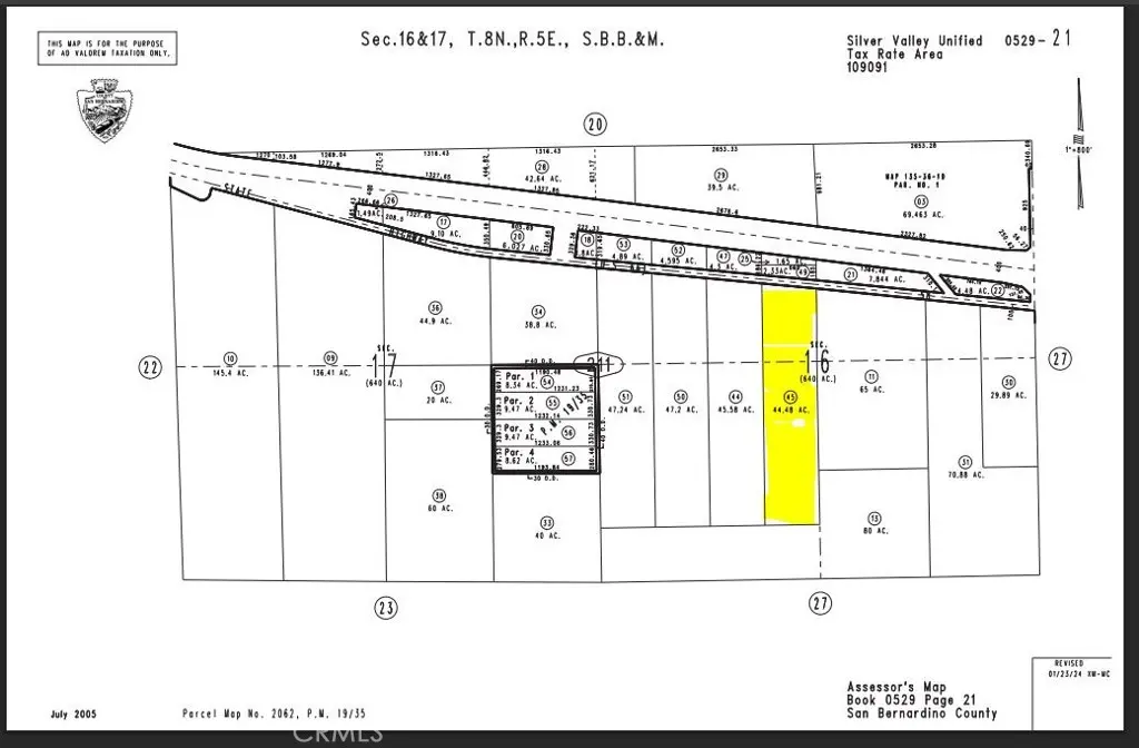 0 National Trails Parcel #0529-211-45 Highway, Newberry Springs, CA — listing photo 1