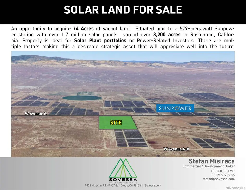 0 W Ave A, Rosamond, CA — listing photo 1