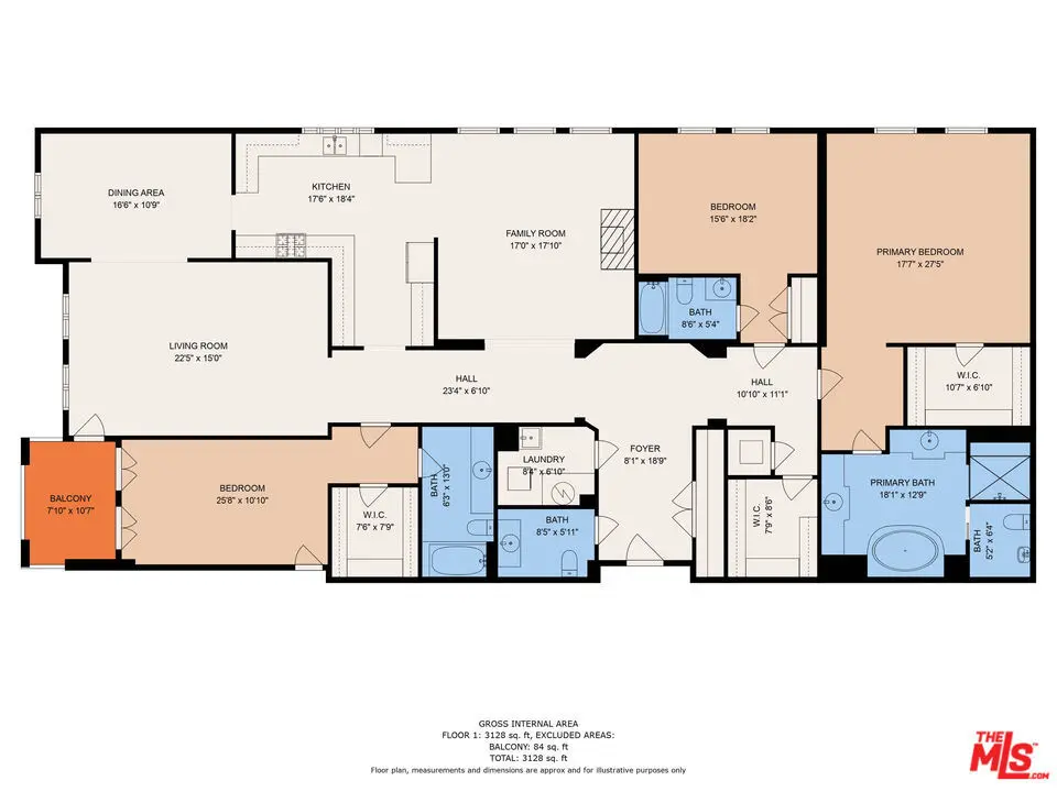 Condominium for rent at 1835 Pandora Avenue 302, Los Angeles, CA featuring 3 beds and 4 baths