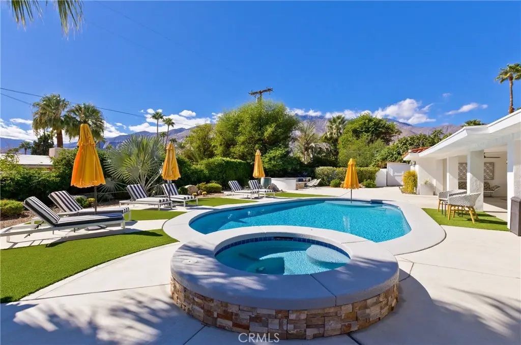 Single Family Residence for rent at 1057 E Marshall Way, Palm Springs, CA featuring 4 beds and 4 baths