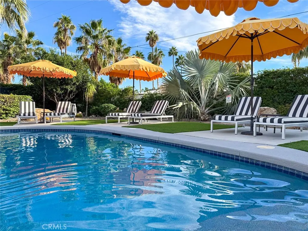 Residential Lease for rent at 1057 E Marshall Way, Palm Springs, Riverside County, CA featuring 4 beds and 4 baths