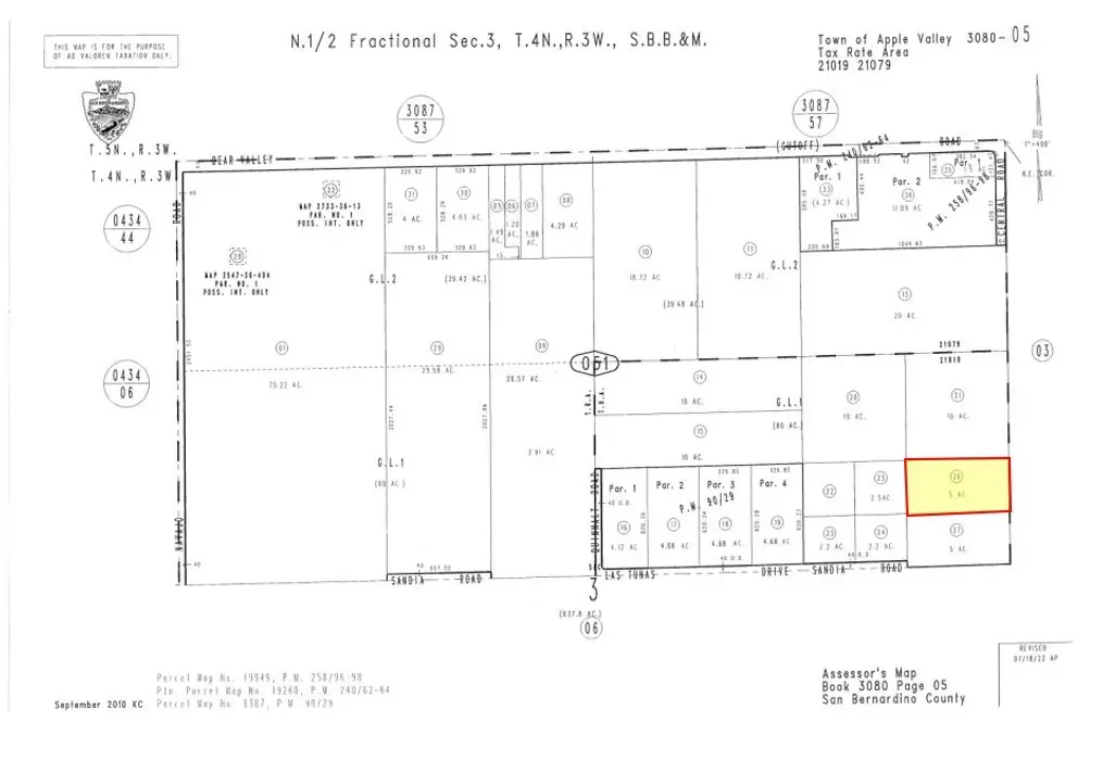 0 Central Road, Apple Valley, CA — listing photo 1