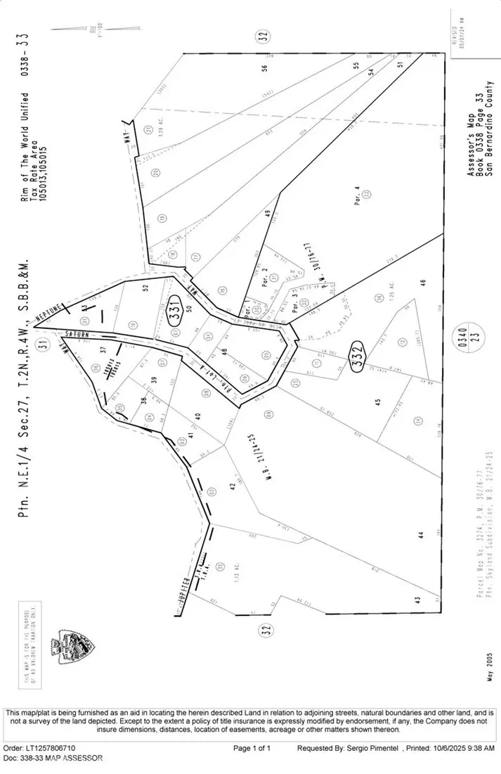 0 Saturn Way, Crestline, CA — listing photo 1
