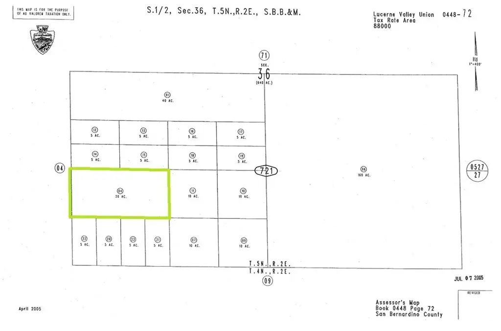 44872104 Green Rock Mine Road, Lucerne Valley, CA — listing photo 1