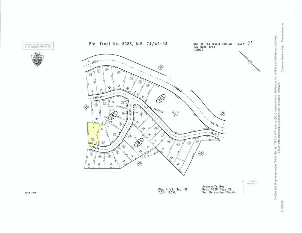 0 Poplar, Running Springs, CA — listing photo 1