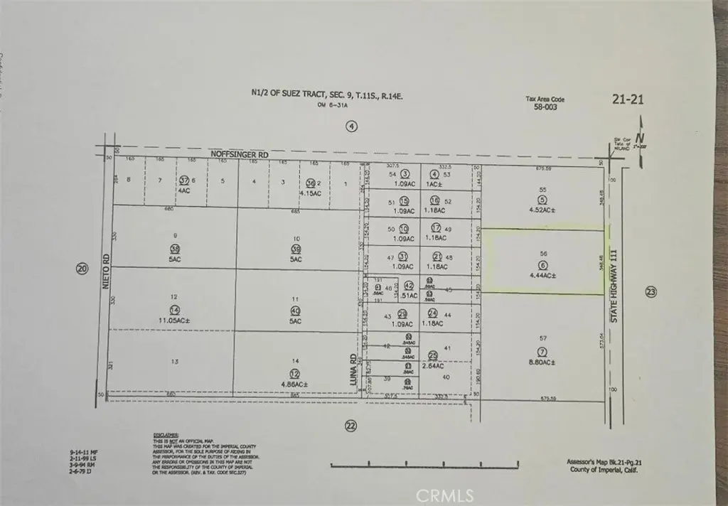 0 Highway 111, Niland, CA — listing photo 1