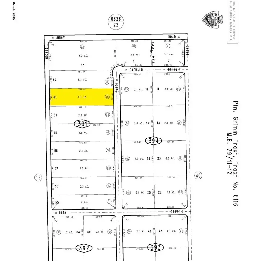 0 Topaz, 29 Palms, CA — listing photo 1