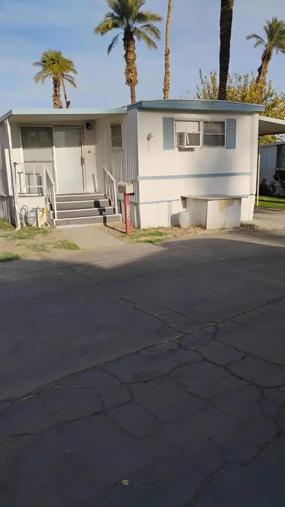 Manufactured In Park for sale at 80870 E 111 Highway 124, Indio, CA featuring 2 beds and 1 bath