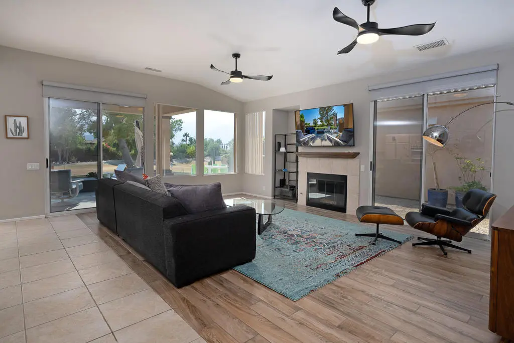 Residential Lease for rent at 29869 W Laguna Drive, Cathedral City, Riverside County, CA featuring 2 beds and 3 baths