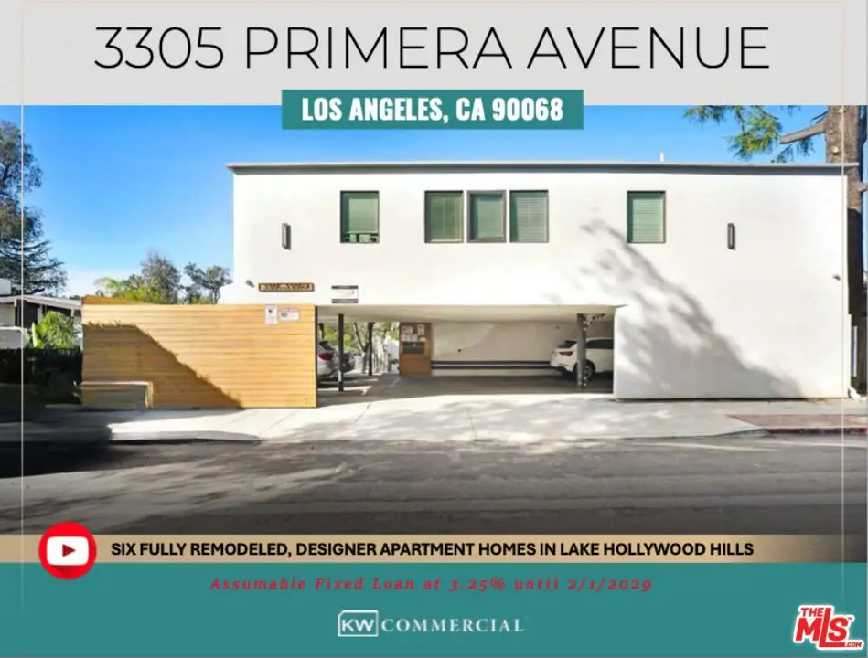 Residential Income for sale at 3305 Primera Avenue, Los Angeles, CA featuring 17 beds and 13 baths