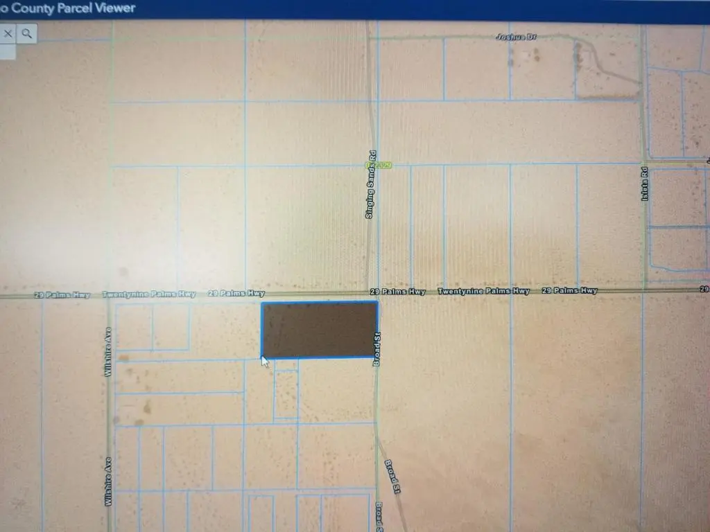3.87 Ac Ml Twenty Nine Palms Highway, 29 Palms, CA — listing photo 1